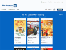 Tablet Screenshot of aberdeenshirelibraries.lib.overdrive.com