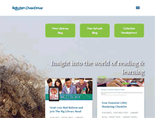 Tablet Screenshot of blogs.overdrive.com