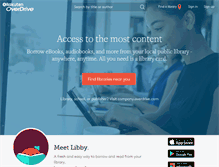 Tablet Screenshot of ankara.lib.overdrive.com